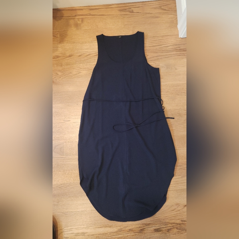 Brass Clothing All Day Midi Dress - Navy